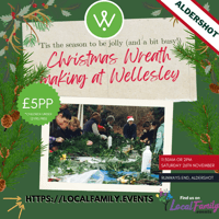 Outdoor Wreath Making at Wellesley - Aldershot