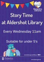Free Story time - Aldershot Library