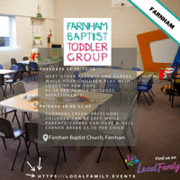 Toddlers Group Baptist church- Farnham
