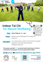 Tai Chi for mental Health- Sport in Mind -  Crowthorne