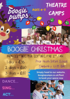 Camberley Holiday camps 4-11yrs Boogie Pumps Fleet and Camberley