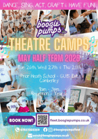Camberley Holiday camps 4-11yrs Boogie Pumps Fleet and Camberley