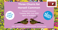 Three Churrs for Horsell Common: Nightjar walk - Horsell