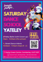 Baby Ballet class 2-4yrs Boogie pumps Fleet and Camberley - Blackwater