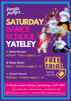 Baby Street class 2-4yrs Boogie pumps - Blackwater