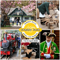Surrey Hills Spring Fair at Rural life, Living museum - Farnham