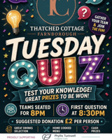Quiz night at the Thatched Cottage - Farnborough 