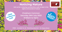 Noticing Nature- Chobham