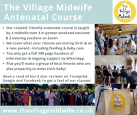 Antenatal Course  The Village Midwife North Hampshire