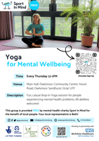 Table Tennis / Badminton for mental Health - Sport in Mind -  Camberley