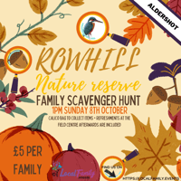 Family Scavenger Hunt with Rowhill Nature reserve - Aldershot