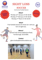 Sightloss Soccer - Farnborough