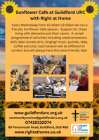 Sunflower Cafe Dementia support at URC - Guildford