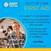 Baby Essential 1st aid LIVE ONLINE with Daisy first aid - Fleet