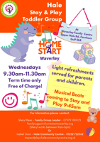 Stay and Play toddler group family centre in Hale - Farnham