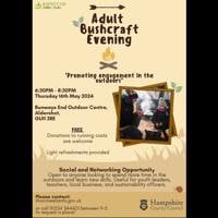 Free adult Bushcraft evening
