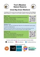 Work party litter pick - Tice's Meadow Big green weekend 2024 