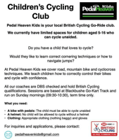 Childrens Cycling club - Yateley