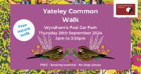 Yateley Common Walk with TBH Partnership in Yateley 