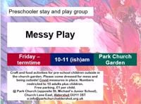 Messy play Tots and Toddlers- Aldershot
