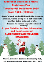 Garrison & Units Christmas Party - Aldershot
