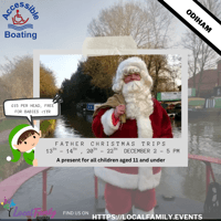 Father christmas Cruise the Basingstoke Canal - Odiham