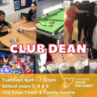 Club Dean Youth Club for 11yr-14yr - Camberley
