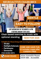 Neuroactive Chairobiucs Dementia Friendly - Alton