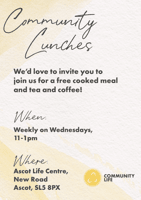 Community Lunches - Ascot