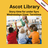 Free Storytime - Ascot Town Library - Ascot