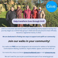 Wellbeing walks - Guildford