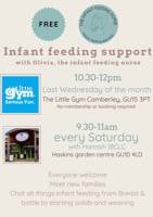 Infant Feeding Cafe  - Camberley