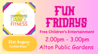 Fun Fridays | Zumba Kids | Alton - Family event in Alton public gardens, Alton, Hampshire