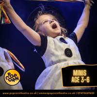 Mini Musical Theatre 3-6yrs Popcorn Theatre - Woking