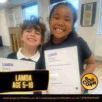 LAMDA for Kids and Teens Popcorn Theatre - Woking