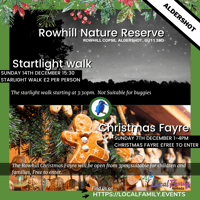 Christmas fair - Rowhill Nature Reserve