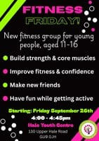 Fitness Friday at The Shed - Hale Youth Centre - Farnham