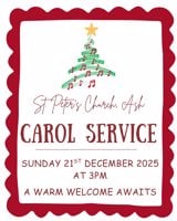 St Peters Carol Service - Ash