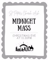 St Peters Midnight Mass - Ash