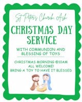 St Peters Christmas Day - Ash
