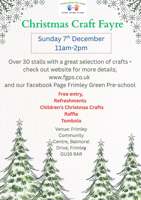 Christmas fair at Heather ridge infant school - Camberley