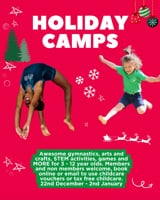Festive Gymnastics Holiday camps for 3-8yrs The Little gym Camberley
