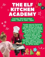 THE ELF KITCHEN ACADEMY for 5-12yrs The Little gym Camberley