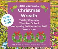 Christmas Wreath making - Yateley Common