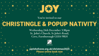 Christingle & Pop-Up Nativity  - Farnborough
