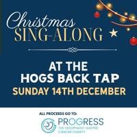 Christmas Sing along at the Hogs back