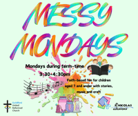Messy Mondays at St Nicolas Church - Guildford