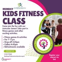 Kids Fitness at The Shed - Hale Youth Centre - Farnham