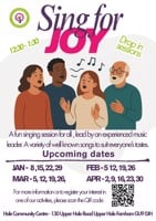 Sing for Joy at The Shed - Hale Community Centre - Farnham