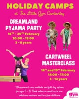 Pyjama Party 3-8yrs The Little gym Camberley